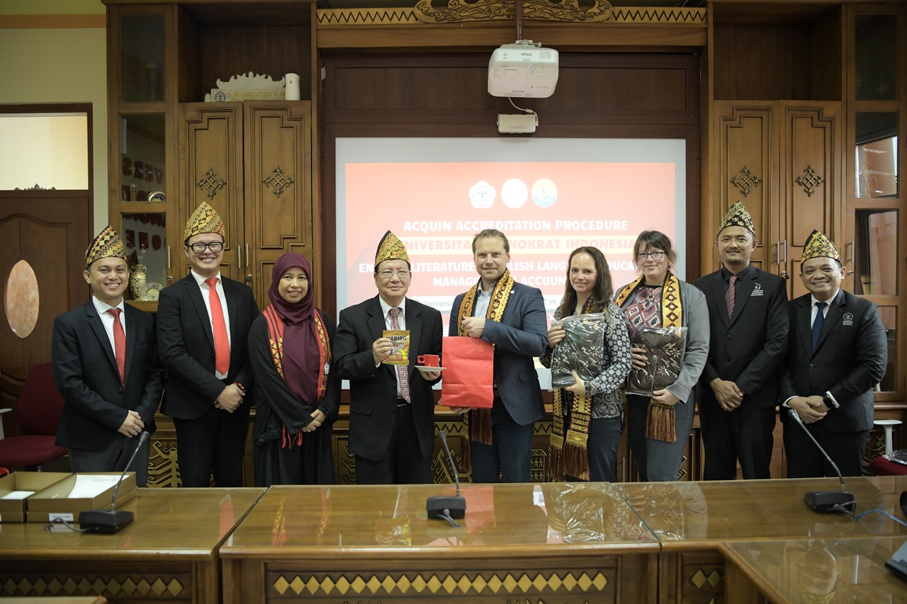 Universitas Teknokrat Indonesia Kampus Terbaik di Lampung Menerima Visitasi Akreditasti ACQUIN sebagai Langkah Menuju World Class University